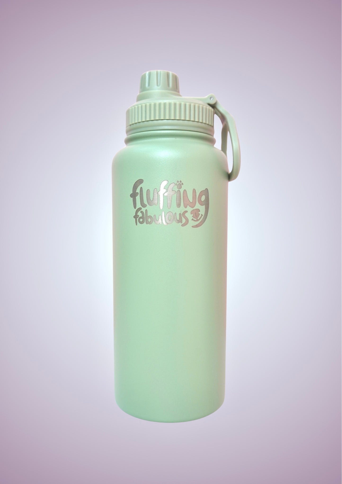 Fluffing Fabulous Water Bottle