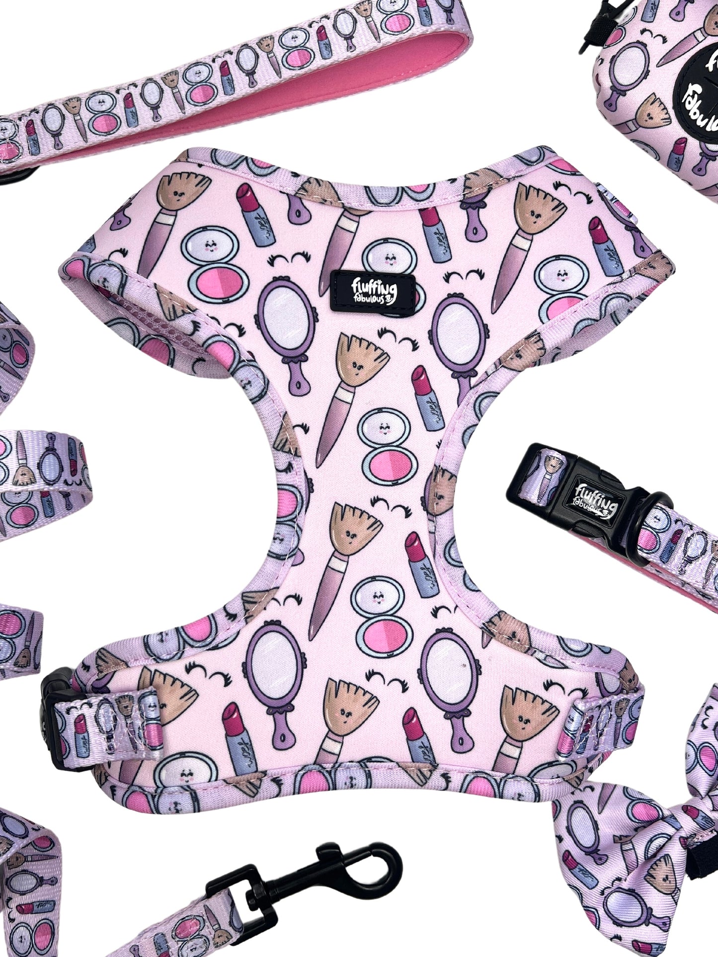 Adjustable Dog Harness - Pink To Make The Boys Wink