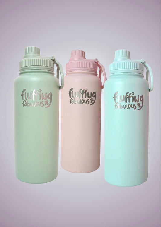 Fluffing Fabulous Water Bottle