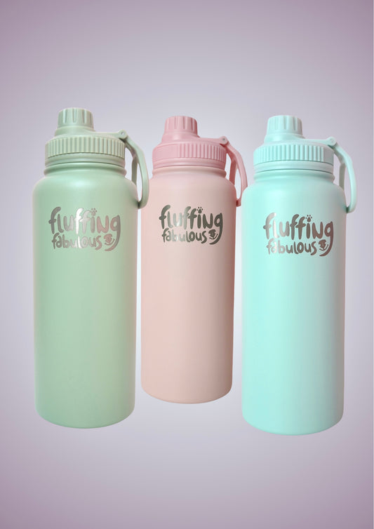 Fluffing Fabulous Water Bottle