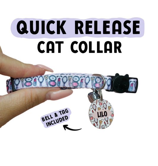 Cat Collars - Pink to make the boys wink