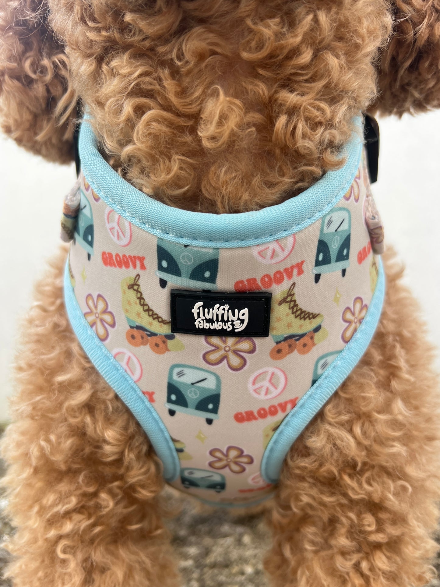 Adjustable Dog Harness - Love, Peace and Pups