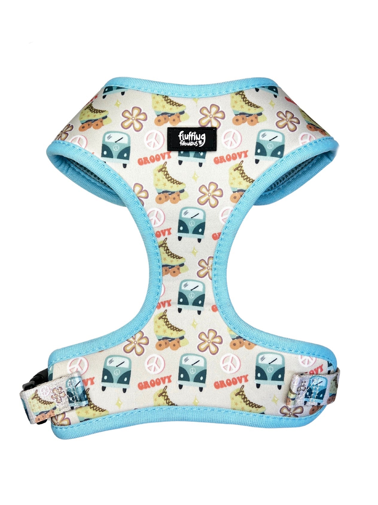 Adjustable Dog Harness - Love, Peace and Pups